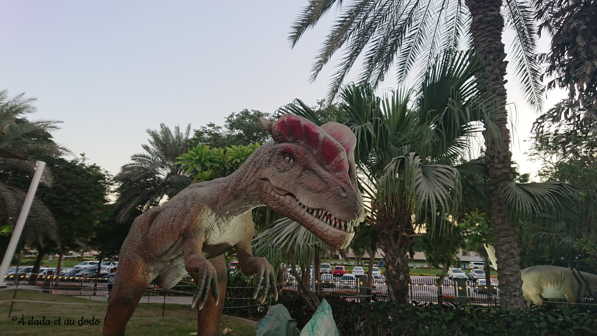 Dinosaure au Dubai Dinosaur Park