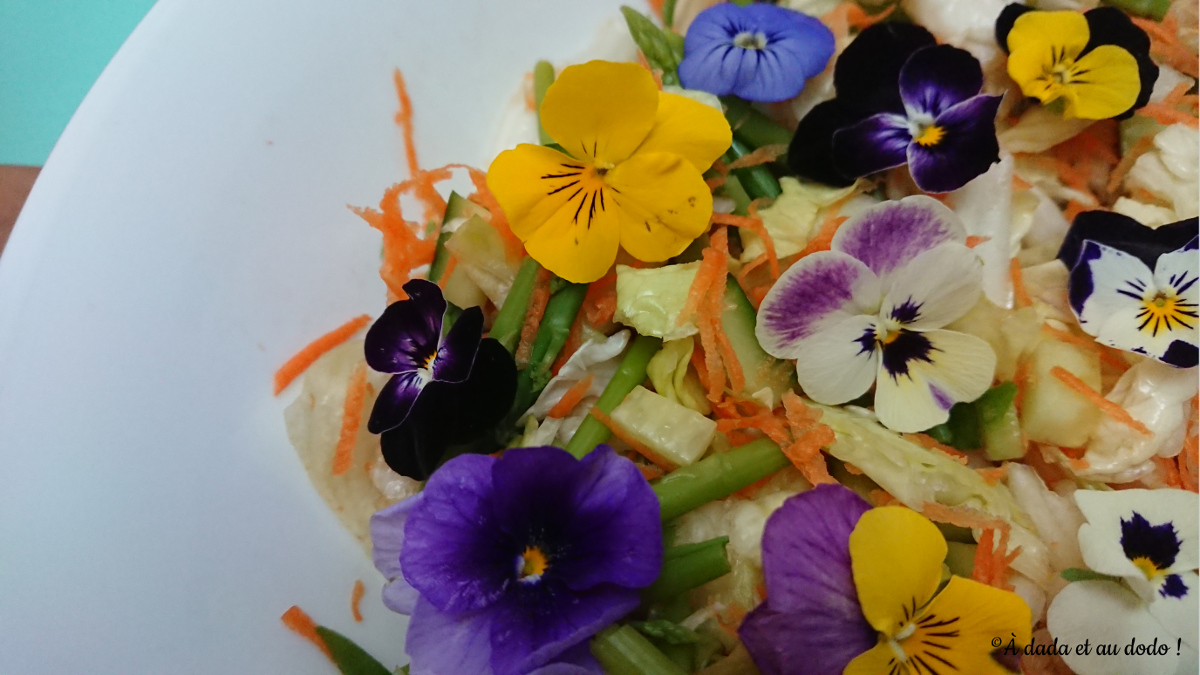 Salade de fleurs